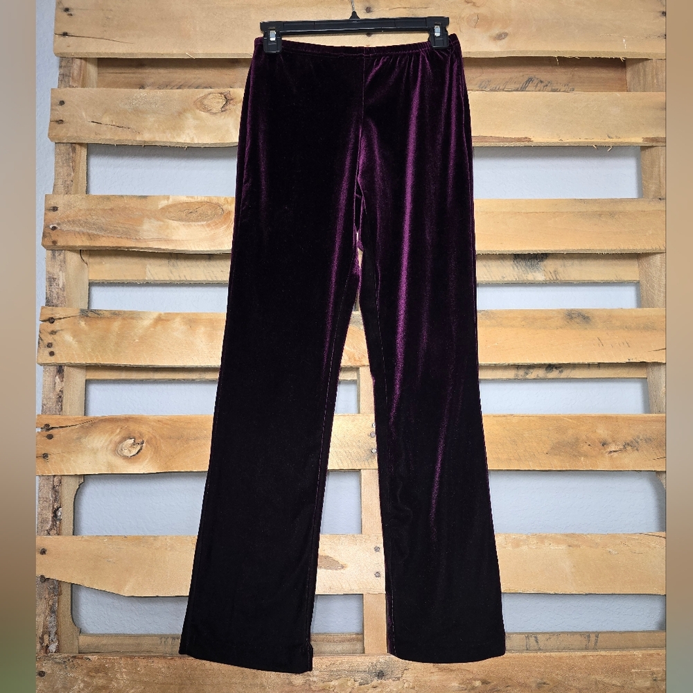 Velvet Purple Pants Size:2P